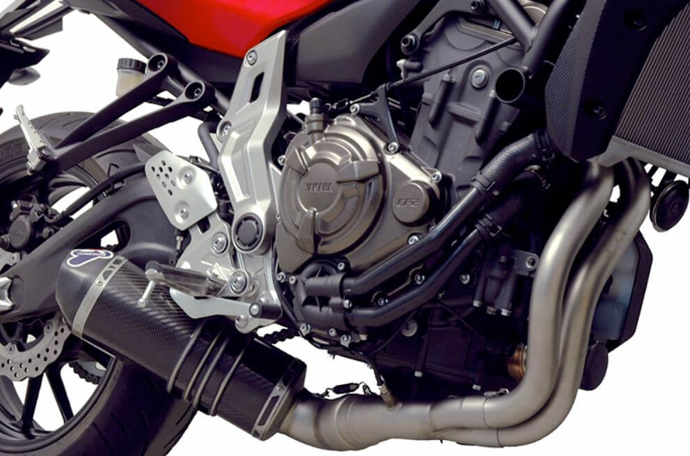 Copy of Termignoni Relevance Stainless/Carbon Full Exhaust System '15-'19 Yamaha FZ-07/MT-07/XSR700