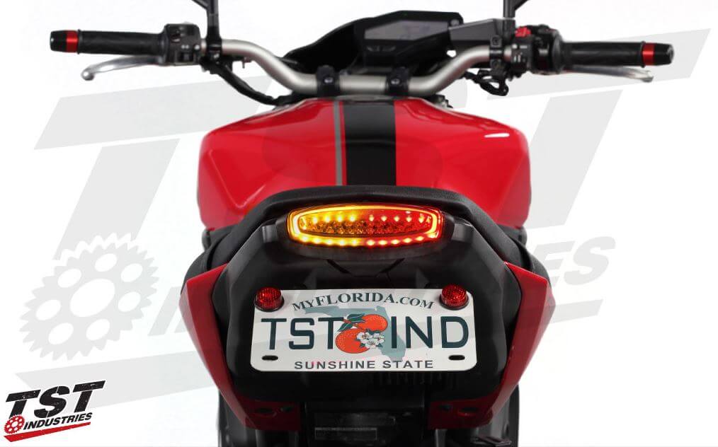 TST Industries LED Integrated Tail Light for 2014-2016 Yamaha FZ-09 / MT-09