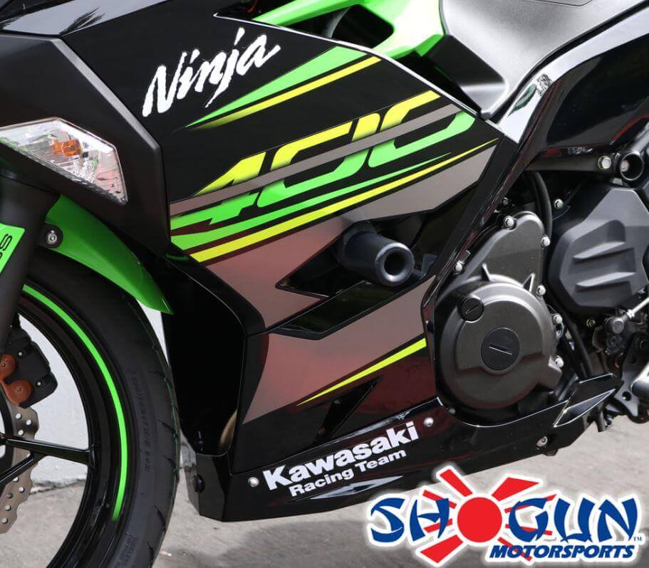 Shogun No Cut Frame Sliders '18-'21 Kawasaki Ninja 400/Z400 | 750-4159