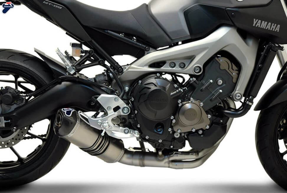 Termignoni Relevance Stainless/Titanium Full Exhaust System '14-'19 Yamaha MT-09/FZ-09/XSR900