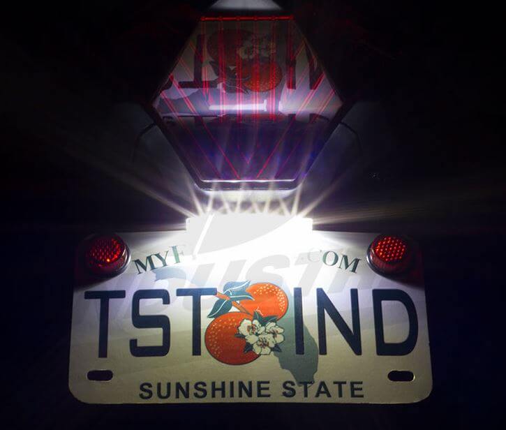 TST Industries LED Low-Profile Universal Fit License Plate Light