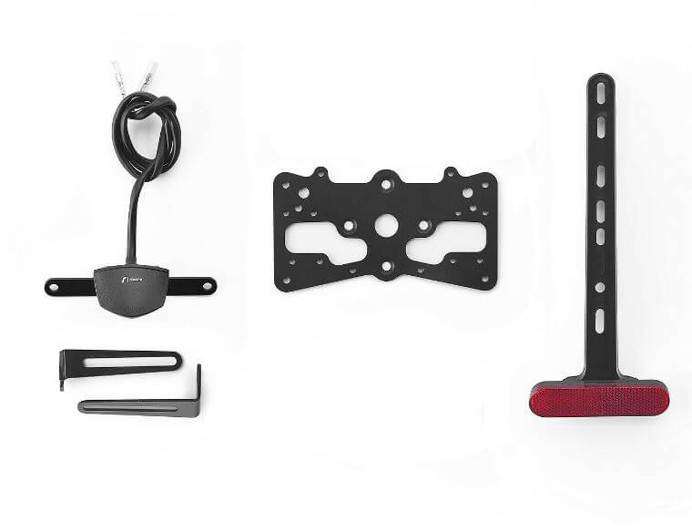 Rizoma "FOX" License Plate Support '21-'22 Ducati Monster 937