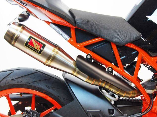 Competition Werkes GP High Mount Slip-On Exhaust 2017-2018 KTM RC390