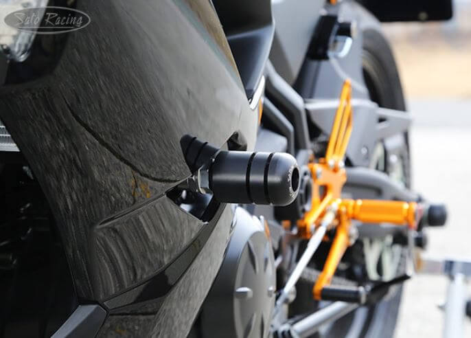 Sato Racing Frame Sliders '17-'20 Kawasaki Ninja 650