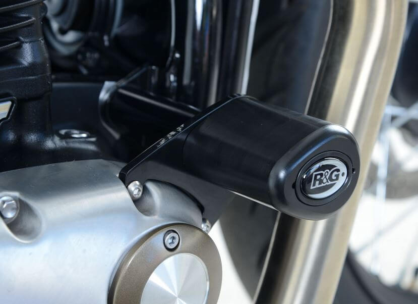 R&G Aero Frame Sliders Triumph Bonneville Bobber '17-'19