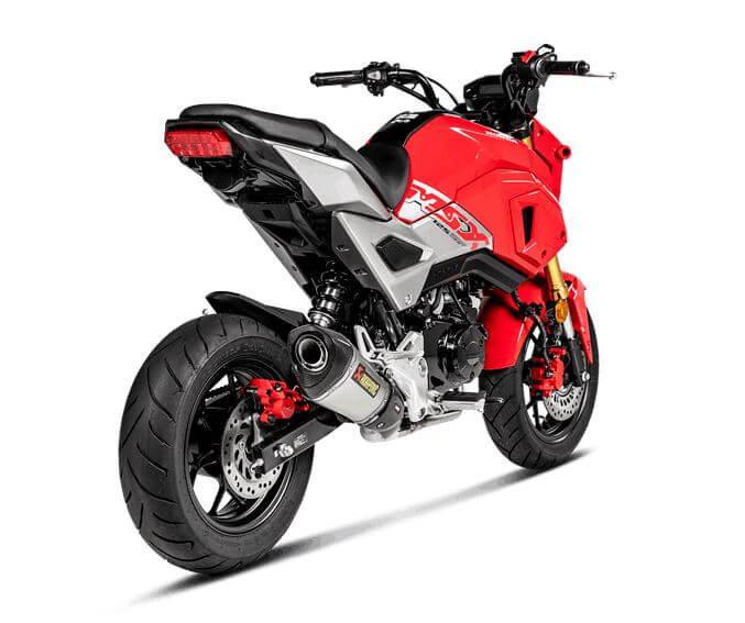 Akrapovic Racing Line (Titanium) Full Exhaust '16-'20 Honda GROM MSX 125