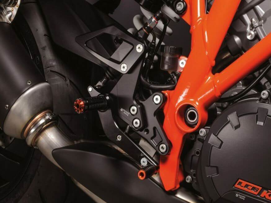 Bonamici Racing Adjustable Rearsets '17-'20 KTM 1290 SuperDuke R/GT