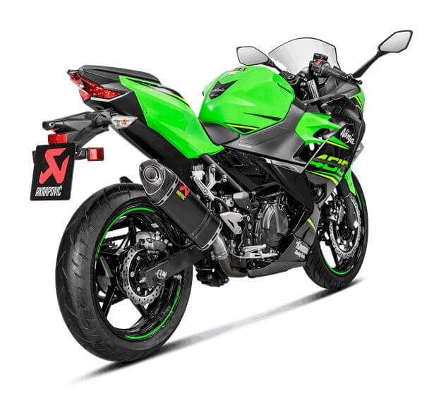 Akrapovic Slip-On Line (Carbon) Exhaust 2024+ Kawasaki Ninja 500/Z500