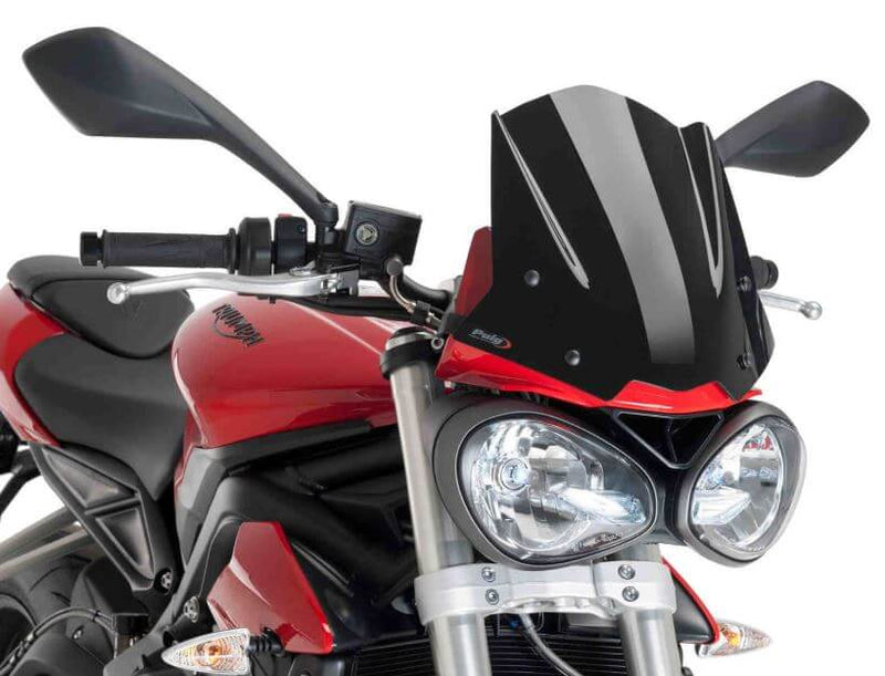 Puig New Generation Naked Windscreen '17-'18 Triumph Street Triple S