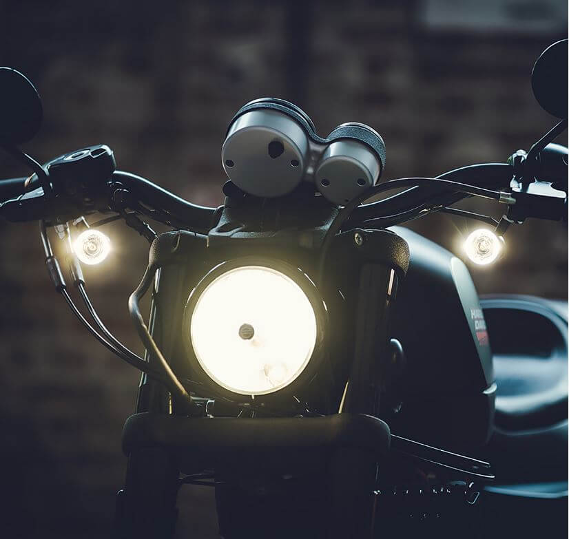 Kellermann Bullet 1000 PL White LED Blinker & Running Light (Each)