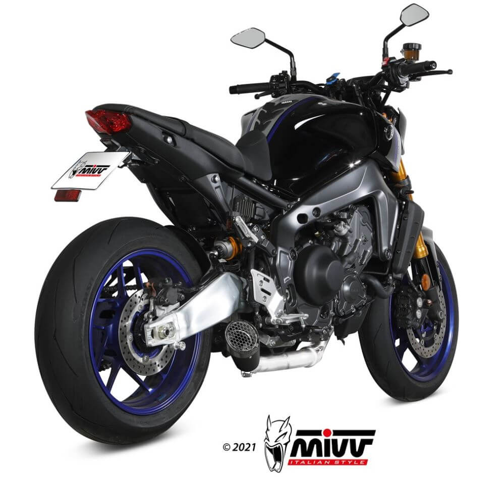 Buy MIVV X-M5 Black Stainless Steel Full Exhaust '21-'22 Yamaha MT-09