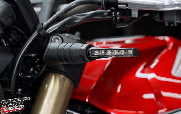 TST Front Turn Signal Mounting Adapters '19-'21 Honda CB650R