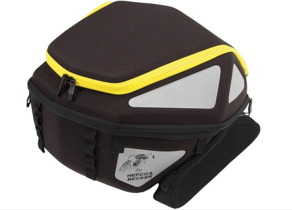 Hepco & Becker Royster Rearbag Lock-It Version for Rear Tank Ring | Yellow