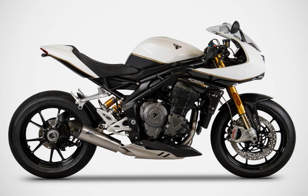 ZARD 3-in-1 Stainless Steel Header Kit '21-'23 Triumph Speed Triple 1200 RS/RR
