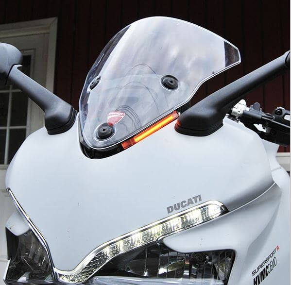 New Rage Cycles Front Turn Signals 2017-2018 Ducati SuperSport 939