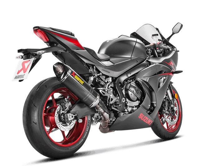Akrapovic Slip-On Line (Carbon) Exhaust System '17-'20 Suzuki GSX-R1000/R