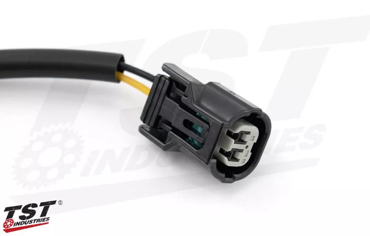 TST Industries Y-Style Signal Harness Splitter for Select Kawasaki Motorcycles - Motostarz USA