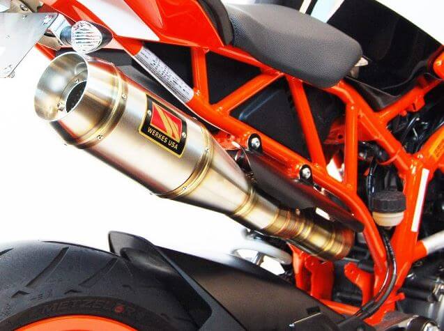 Competition Werkes GP High Mount Slip-On Exhaust 2017-2018 KTM RC390