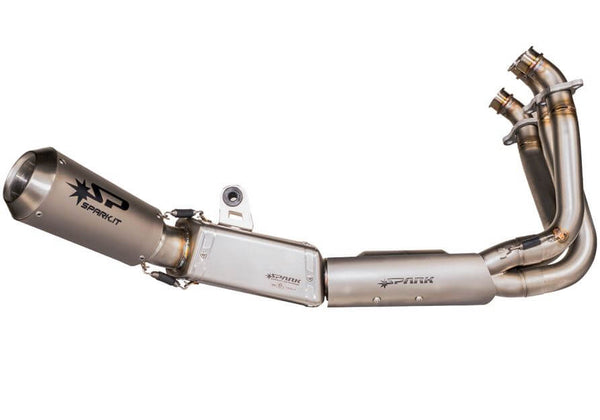 Spark "GP" Euro5 Stainless Steel Full Exhaust '21-'22 Triumph Trident 660