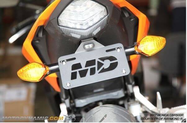 Motodynamic Fender Eliminator 2016-2018 Honda CBR500R/CB500F | FE-H16500R