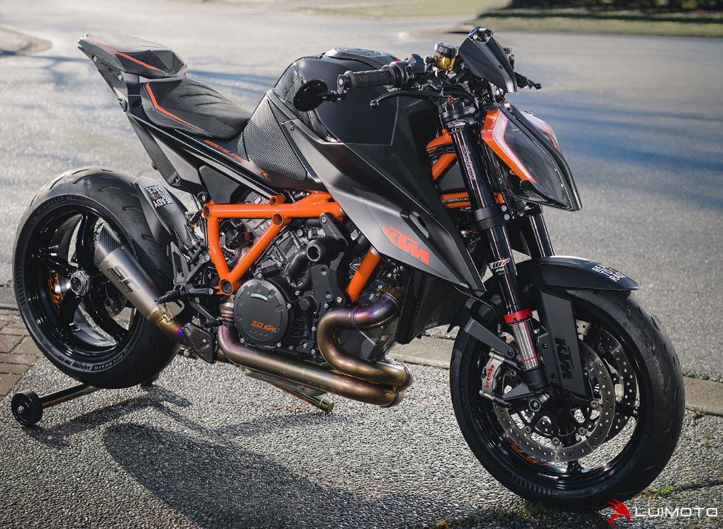 KTM 250 bike gets a touch of luxury with Louis Vuitton seat