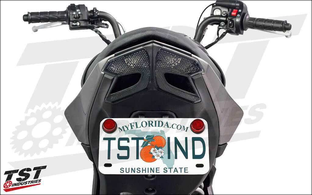 TST Industries Elite-1 Adjustable Fender Eliminator '17- Kawasaki Z125 