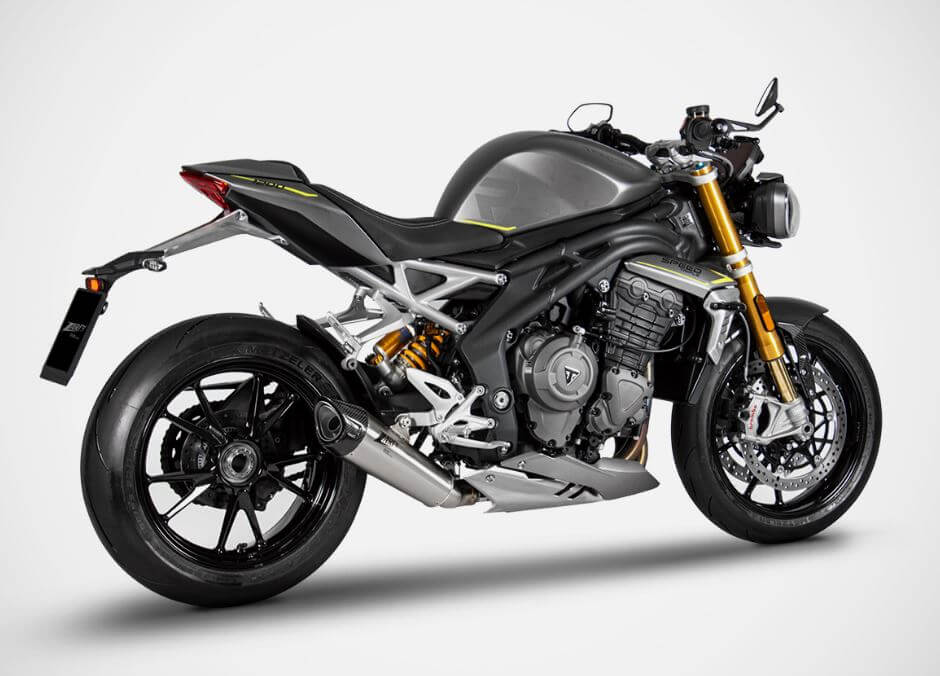 ZARD Titanium Slip-On Exhaust 21-23 Triumph Speed Triple 1200 RS/RR