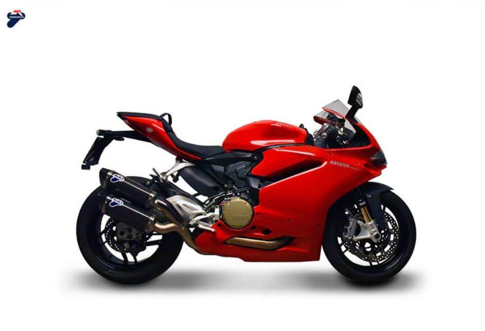 Termignoni Force Stainless/Carbon Slip-On Exhaust '16-'19 Ducati Panigale 959