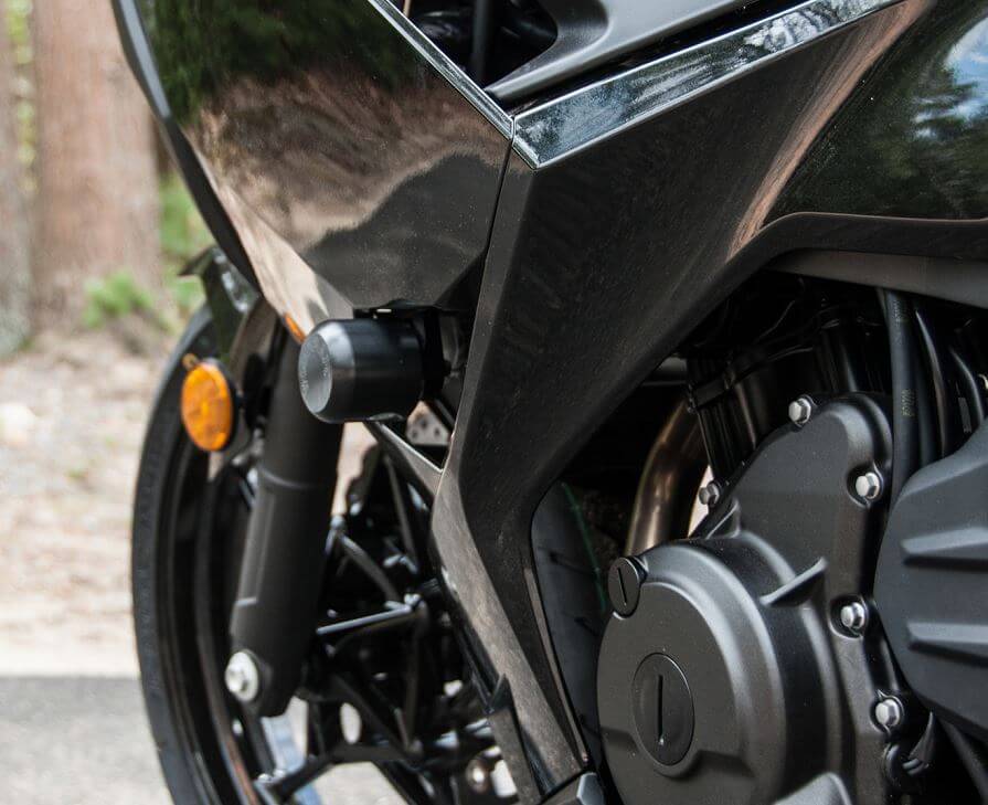 Woodcraft Frame Slider Street Kit '18-'21 Kawasaki Ninja 400/Z400
