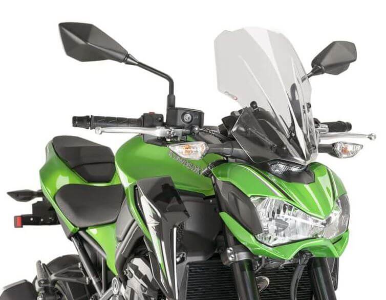 Puig Naked New Generation Touring Windscreens '17-'20 Kawasaki Z900