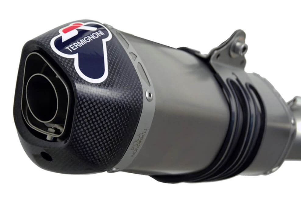 Termignoni Relevance Stainless/Titanium Full Exhaust System '15-'19 Yamaha FZ-07/MT-07/XSR700