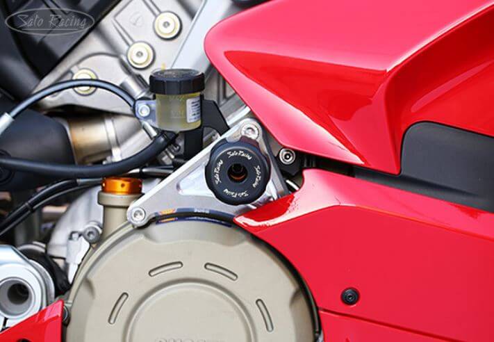 Sato Racing Engine / Frame Sliders '18-'21 Ducati Panigale V4/S