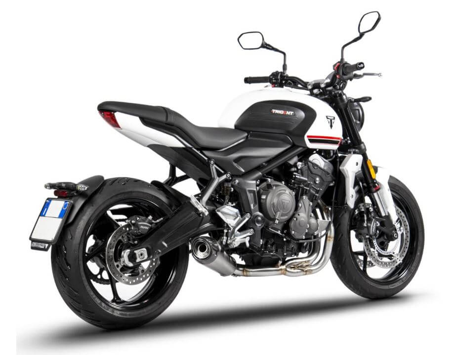 ZARD 3-1 Stainless Steel Racing Full Exhaust '21- Triumph Trident 660