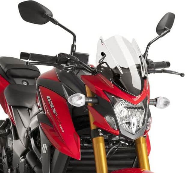 Puig Naked New Generation Sport Windscreens 2017-2018 Suzuki GSX-S750