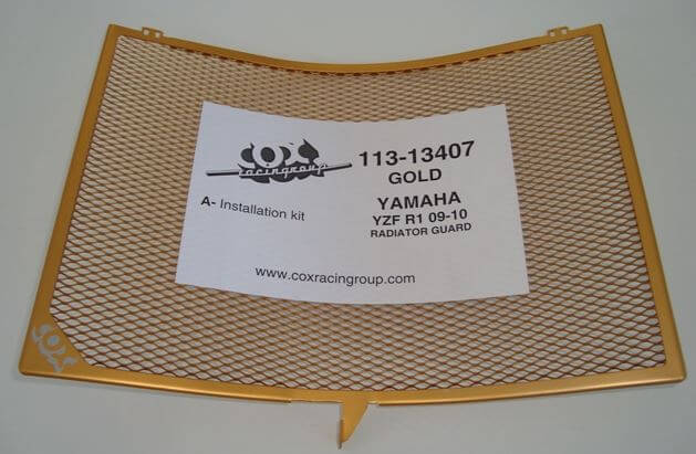 Cox Racing Radiator Guard for '09-'14 Yamaha YZF-R1