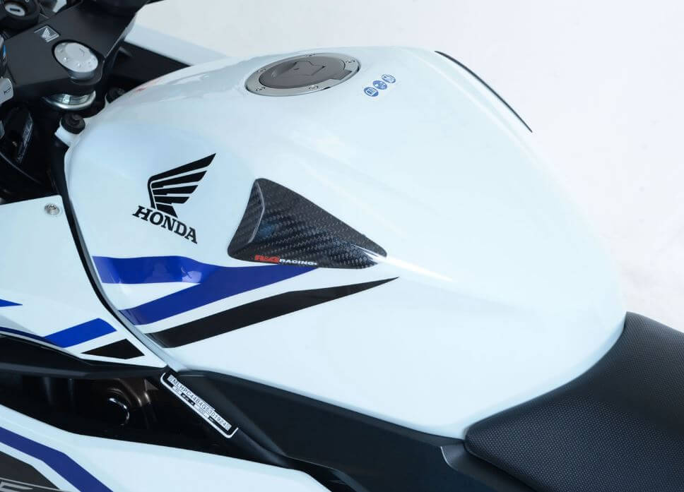 R&G Racing Carbon Fiber Tank Sliders for '16-'18 Honda CBR500R