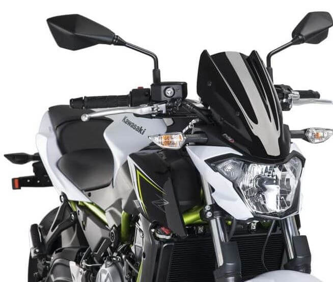 Puig Naked New Generation Sport Windscreens '17-'19 Kawasaki Z650