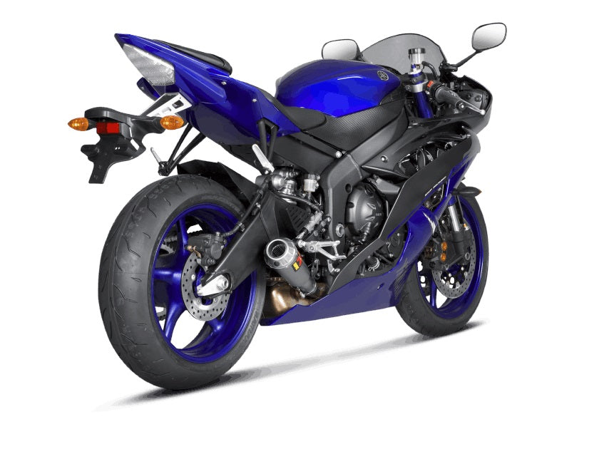 Akrapovic GP-Style Slip On Line (Titanium) Exhaust System '06-'20 Yamaha YZF R6
