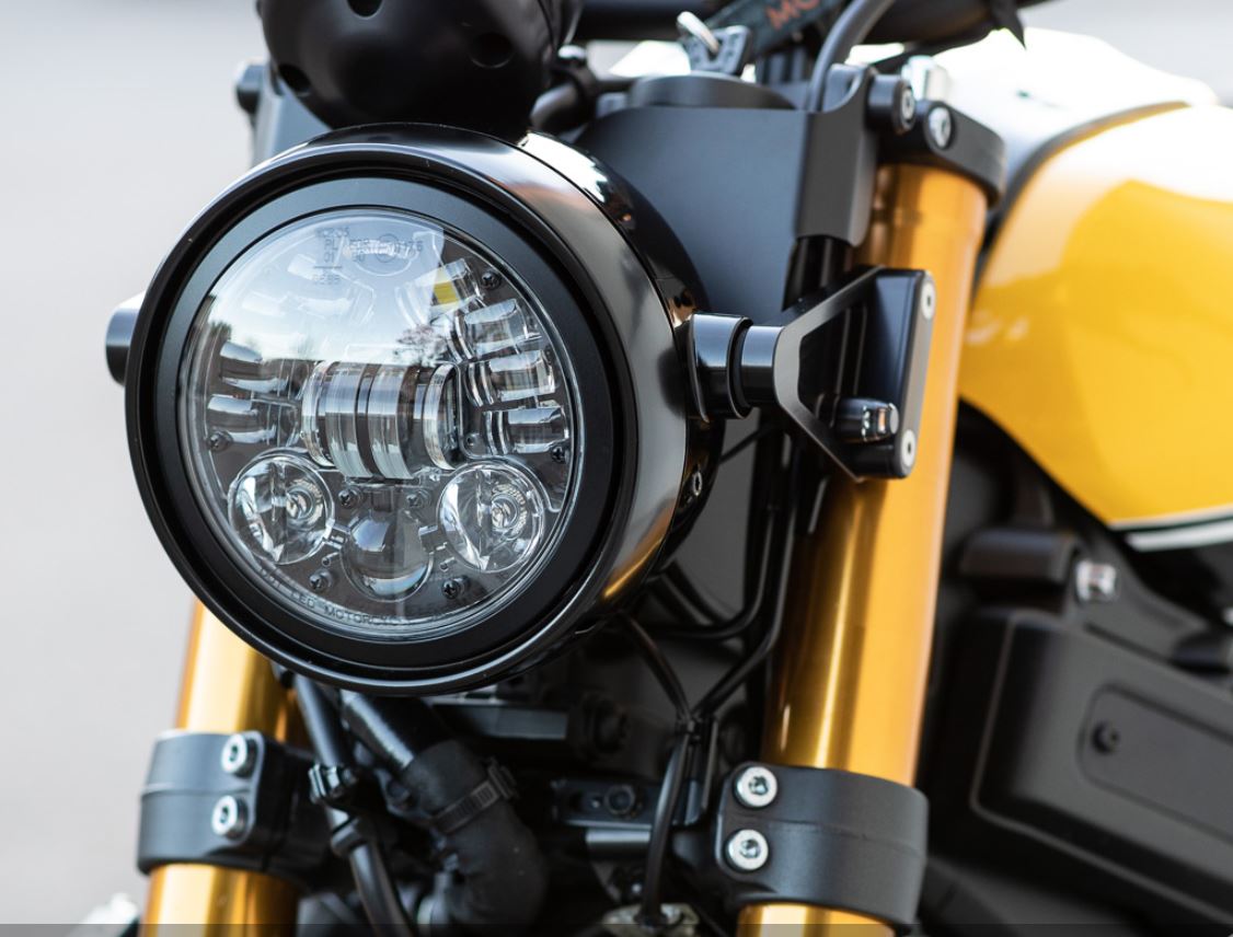 【海外輸入】 LED MOTODEMIC SHOP Headlight Yamaha for Kit Conversion パーツ
