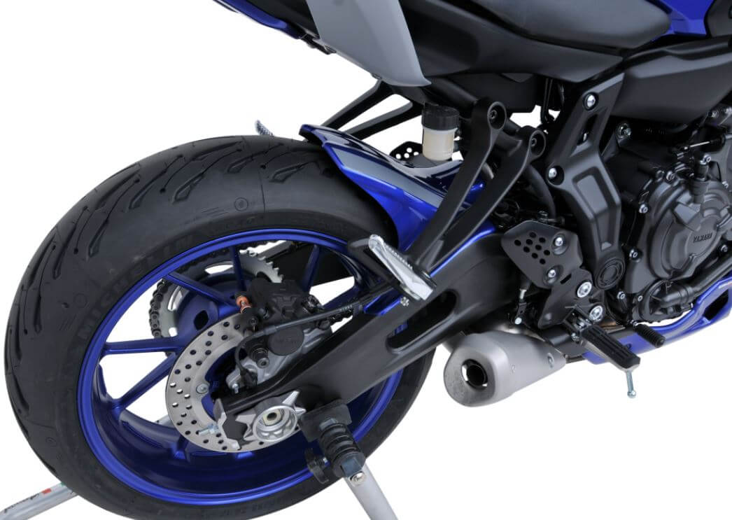 Ermax Rear Hugger w.Aluminum Chain Guard '21-'22 Yamaha MT-07