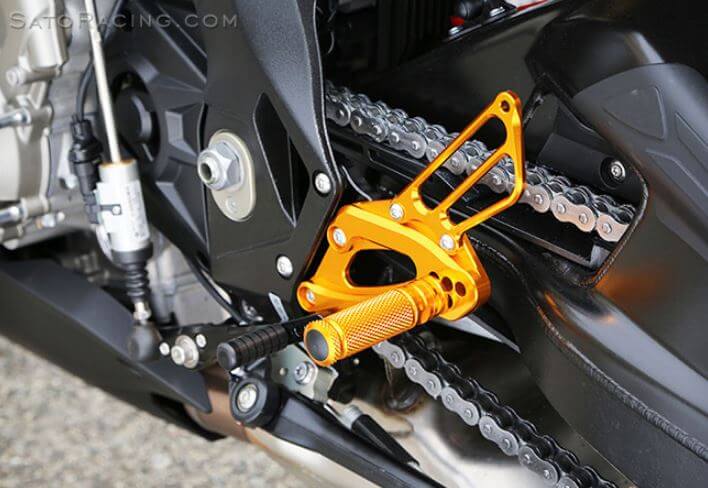 Sato Racing Adjustable Rearsets '17-'18 BMW S1000RR