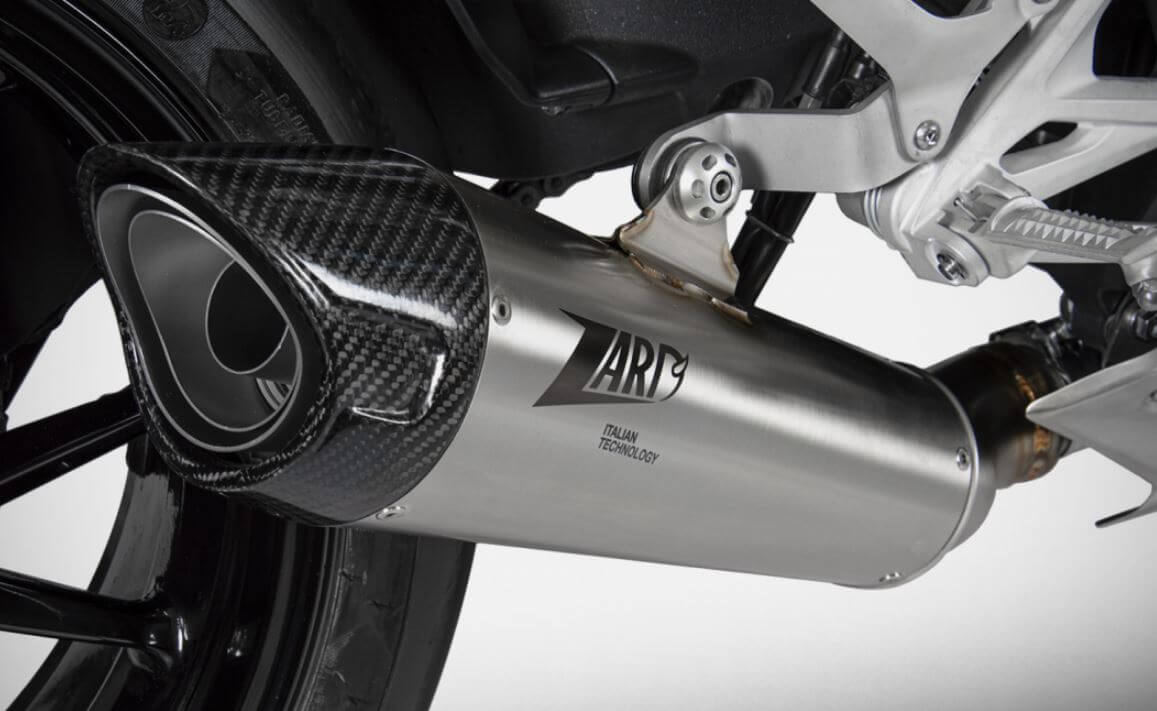 ZARD Titanium Slip-On Exhaust 21-23 Triumph Speed Triple 1200 RS/RR