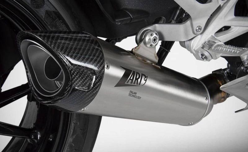 ZARD Titanium Racing Slip-On Exhaust '21-'23 Triumph Speed Triple 1200 RS/RR