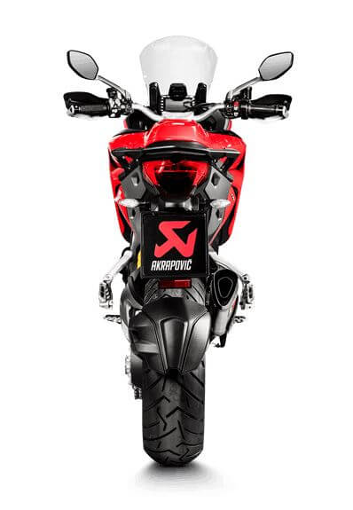 Akrapovic Slip-On Line (Titanium) Exhaust '15-'17 Ducati Multistrada 1200/S, '18-'20 1260/S