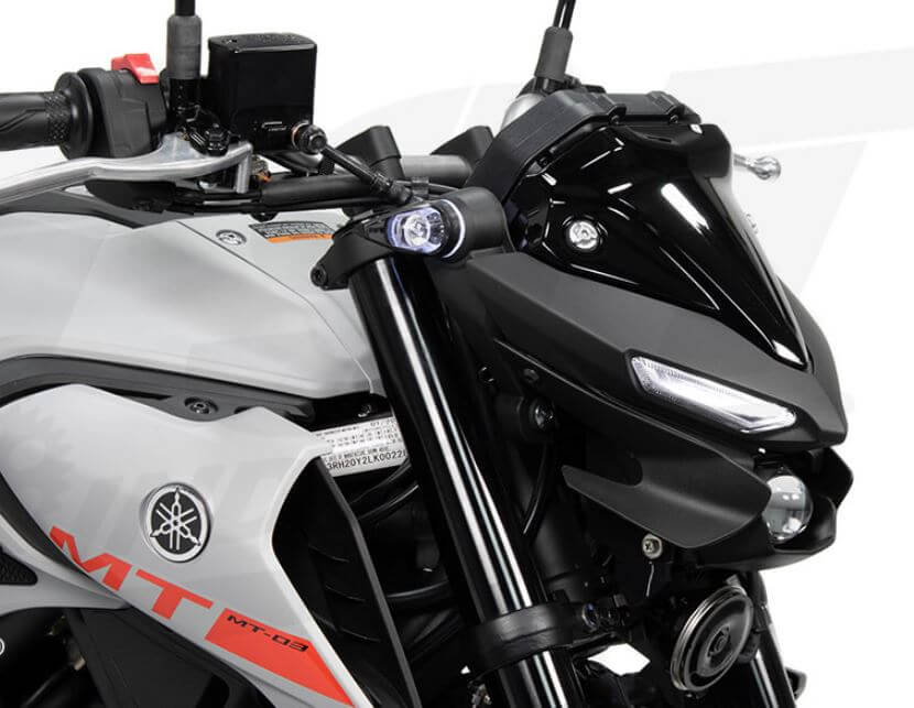 TST Industries Mech-GTR Front LED Turn Signals '21- Yamaha MT-07, '20- MT-03