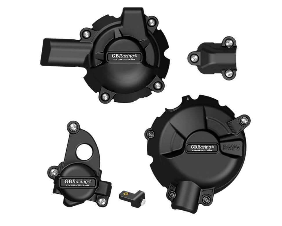 GB Racing Secondary Engine Cover Set 19-25 BMW S1000RR, 21-25 S1000R