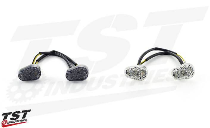 TST Industries LED Front Flushmount Turn Signals 2017+ Suzuki GSX-R1000/R