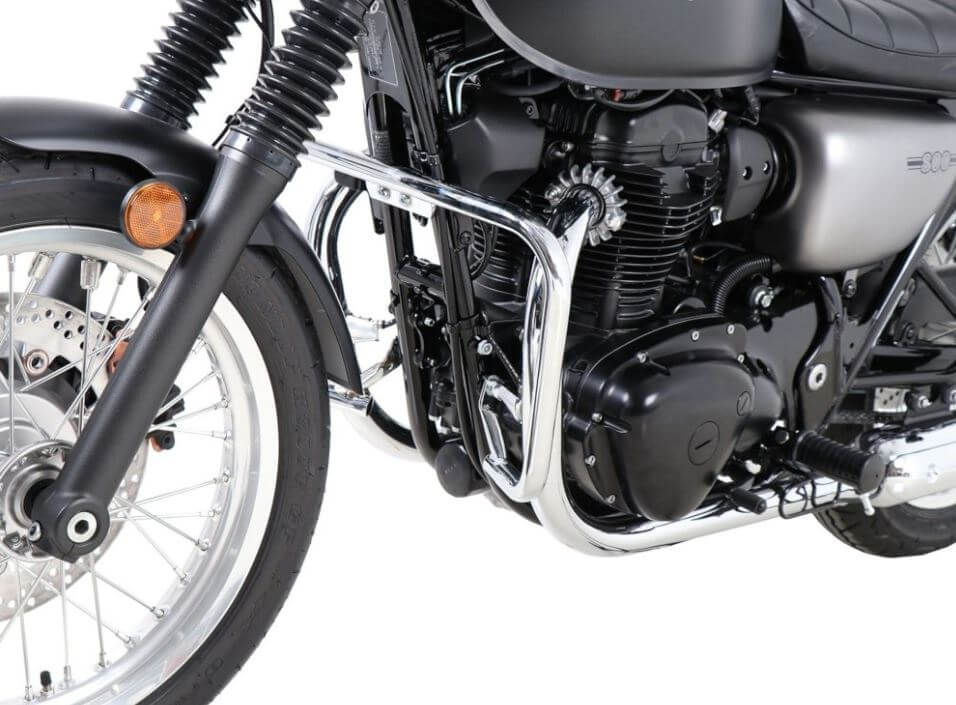 Hepco & Becker Engine Guard '19+ Kawasaki W800 Street/ Cafe - Chrome