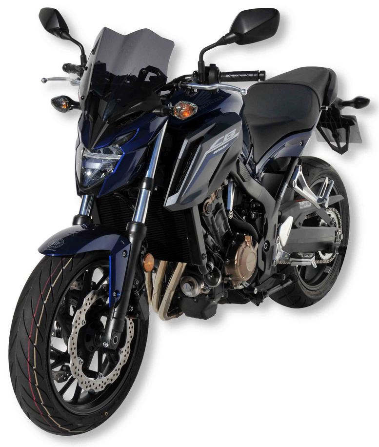 Ermax 31cm Sport Nose Screens / Windscreens for 2017-2018 Honda CB650F