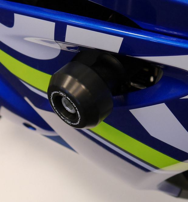 Evotech Performance No Drill Frame Sliders 2017+ Suzuki GSX-R1000/R
